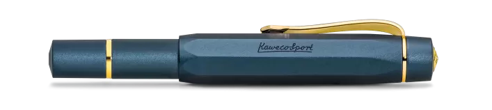 Piston Sport AL Navy/Gold – Der ikonische Kolbenfüller aus Aluminium