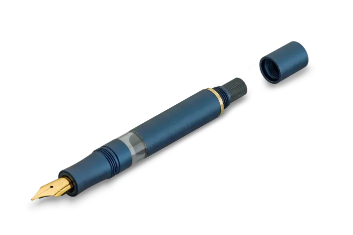 Piston Sport AL Navy/Gold – Der ikonische Kolbenfüller aus Aluminium