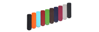 1er Etui Leder Sleeve-Etui in verschiedenen Farben