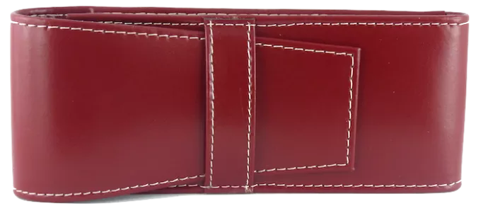 Etui Leder mit Führungslasche 3er 