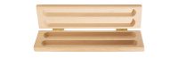 2er Schreibgeräte-Etui aus Holz