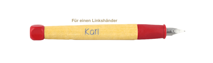 abc Schreiblernfüller mit Gravur Lernfüller/Schreiblernstift
