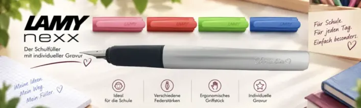LAMY nexx Schulfüller mit Gravur