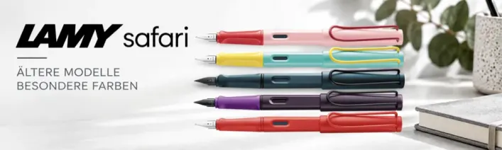 LAMY safari Füller – ältere Modelle & Sondereditionen