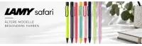 LAMY safari Kugelschreiber – ältere Modelle & Sondereditionen