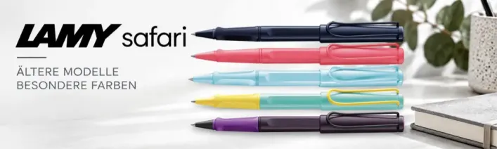 LAMY safari Tintenroller – ältere Modelle & Sondereditionen