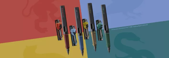 Safari Harry Potter Special Edition – 4 Hogwarts-Füllhalter & Sammlerset