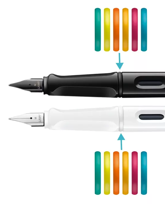Safari Multicolor Special Edition Set – Sammleredition mit 2 Füllhaltern