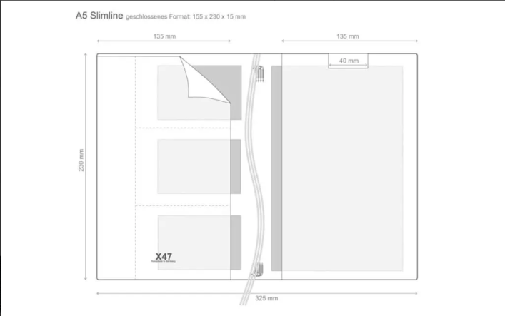 Slimline Terminplaner A5