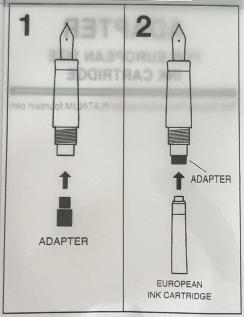 Platinum Adapter für Tintenpatronen