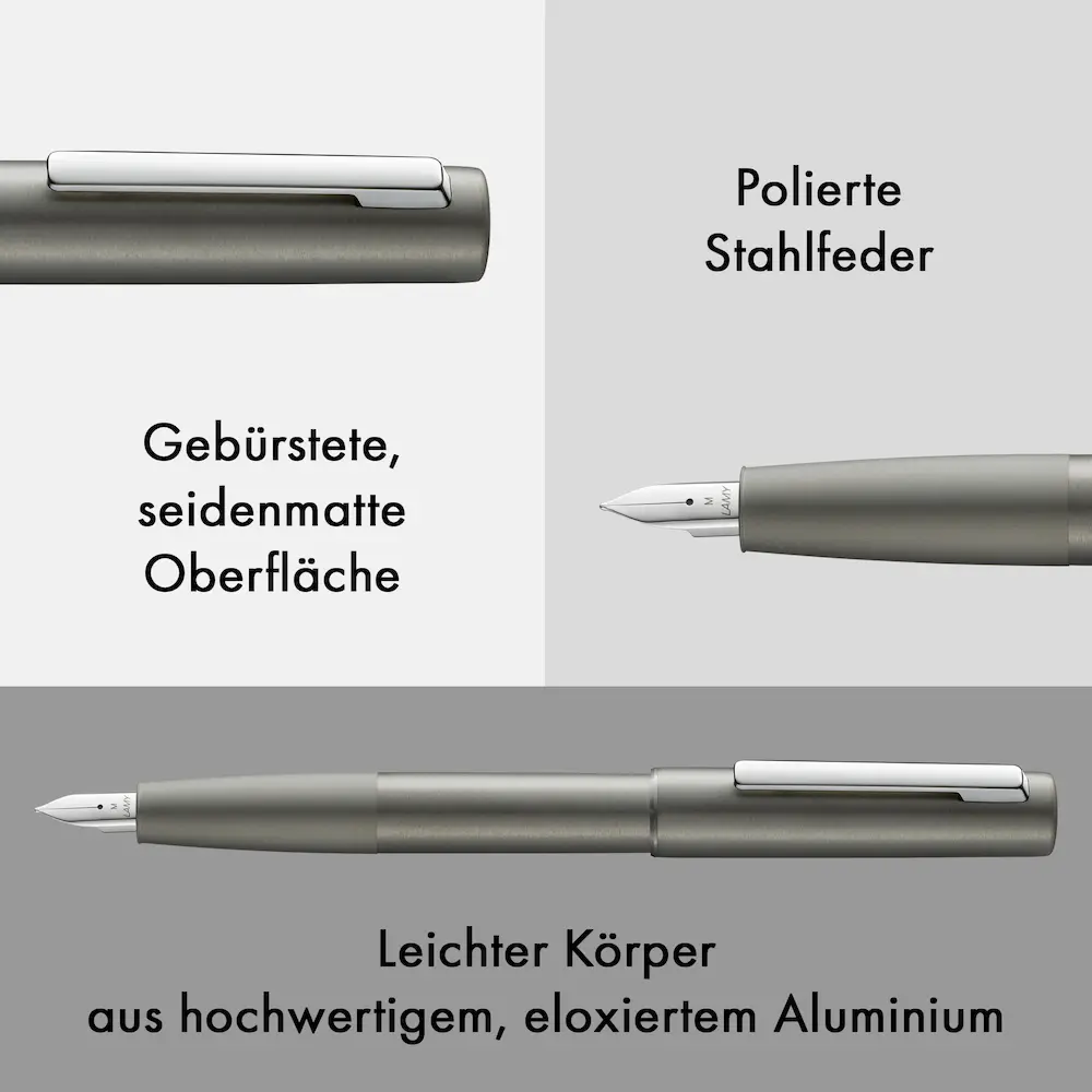 LAMY aion Füllhalter Graphite