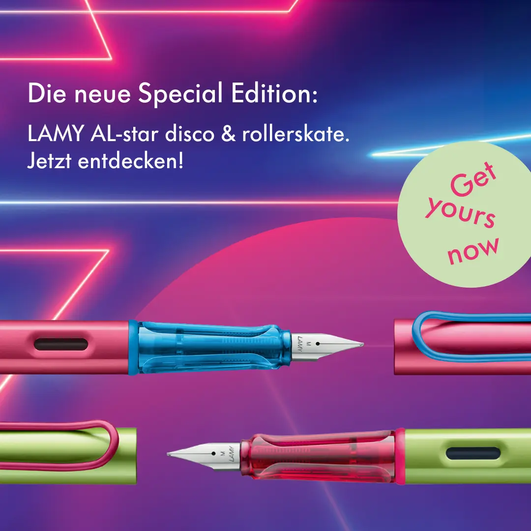 LAMY AL-star disco und rollerskate Sonderedition